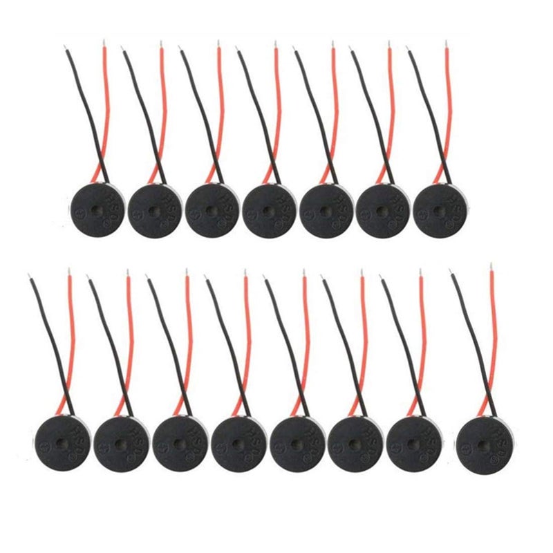 bnafes 15PCS Buzzer DC 3-12V Wired Connector Active Electronic Buzzer 85dB - Image 1